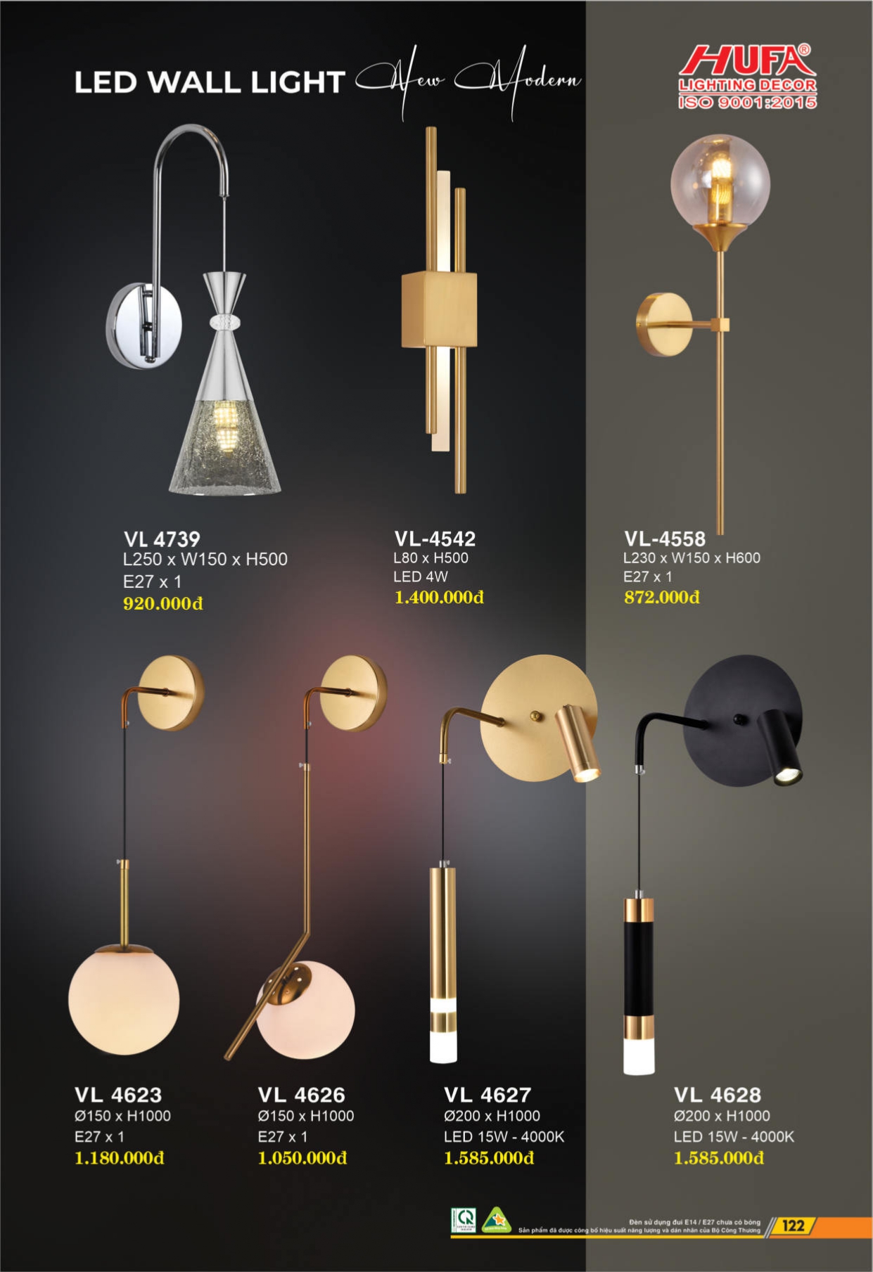 Bảng giá đèn LED HUFA 2026